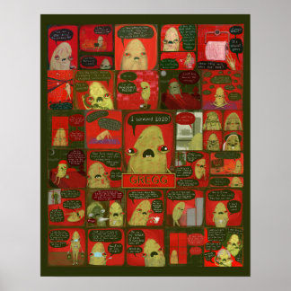 Gregg Comic Plakat Laura Irrgang I überlebte 2020