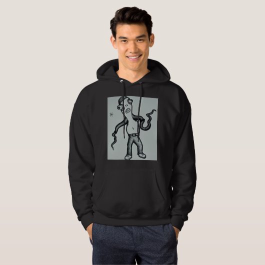 "Gregg the Unshirted" pullover hoodie (Vorne ganz)