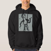 "Gregg the Unshirted" pullover hoodie (Vorderseite)