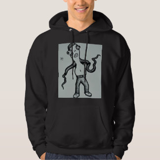 "Gregg the Unshirted" Pullover-Hoodie Hoodie