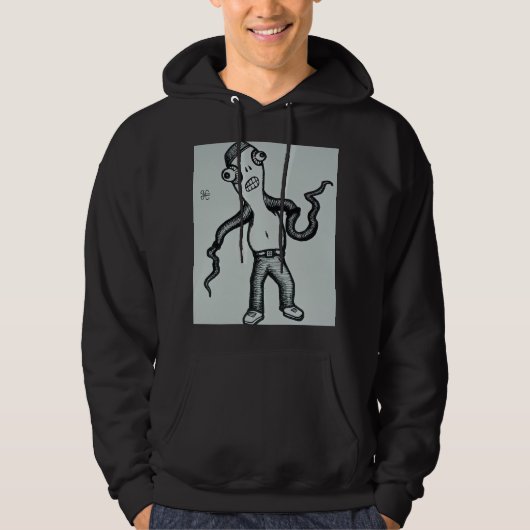 "Gregg the Unshirted" Pullover-Hoodie Hoodie (Vorderseite)