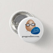 greggwallace.com button (Vorne & Hinten)