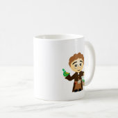 Gregor Mendel Kaffeetasse (VorderseiteRechts)