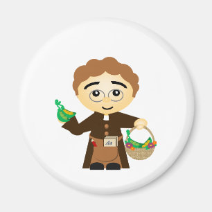 Gregor Mendel Magnet