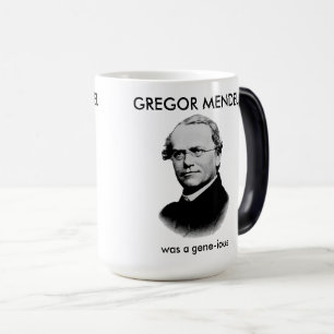 Gregor Mendel war genial Verwandlungstasse