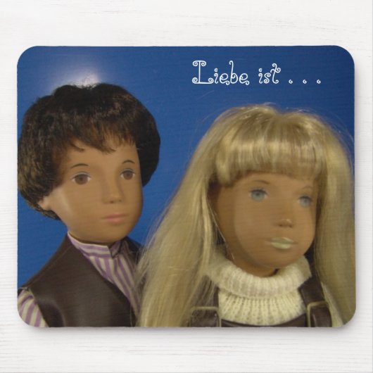 Gregor und Sasha London Mousepad (Vorne)