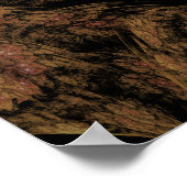 Gregorian Chant Fraktal Poster (Ecke)