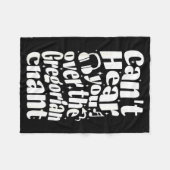 Gregorian Chant Funny Catholic Traditional Latin M Fleecedecke (Vorderseite (Horizontal))