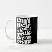 Gregorian Chant Funny Catholic Traditional Latin M Kaffeetasse (Links)