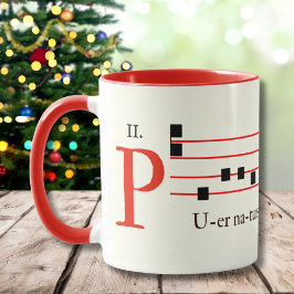 Gregorian Chant Latin Mass Weihnachten Mittelalter Tasse