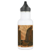 Gregorianische Mönche im Gebet mit gehobenem Casso Edelstahlflasche (Rechts)