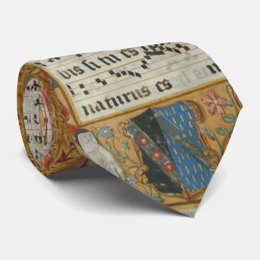 Gregorianischer Gesang Krawatte (Gerollt)