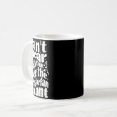 Gregorianischer Gesang Lustiger Katholischer Tradi Kaffeetasse (Vorderseite Links)