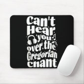 Gregorianischer Gesang Lustiger Katholischer Tradi Mousepad (Mit Mouse)