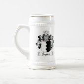 Gregorio-Familienwappen Bierglas (Links)