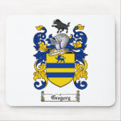 GREGORY-FAMILIENWAPPEN - GREGORY-WAPPEN MOUSEPAD (Vorne)