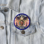 Gregory Floyd für NYC Bürgermeister 2013 Button (Beispiel)