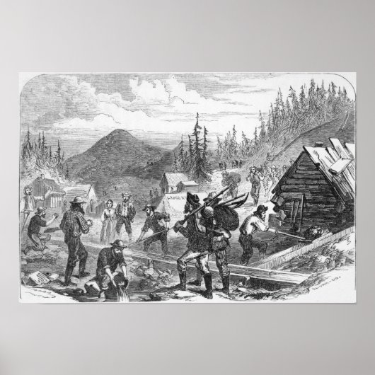 Gregory Gold Diggings, Colorado Poster (Vorne)