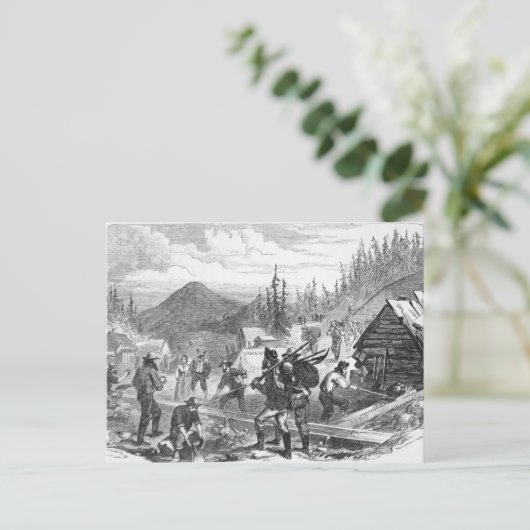 Gregory Gold Diggings, Colorado Postkarte (Stehend Vorderseite)