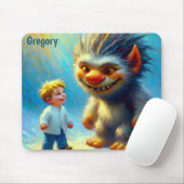 GREGORY ~ Halloween Monster ~ Mousepad (Mit Mouse)