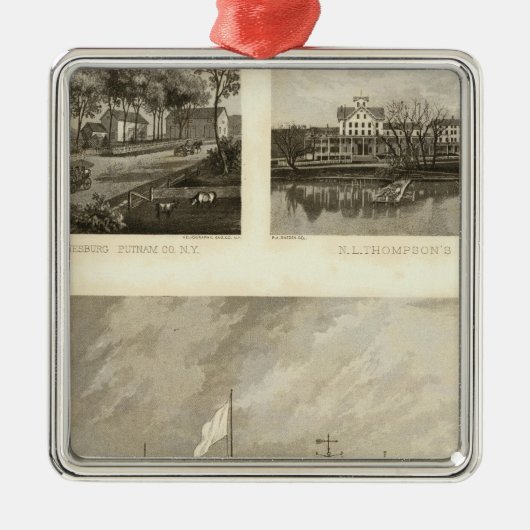 Gregory-Haus, Doane, Thompson-Wohnsitze Silbernes Ornament (Vorne)