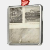 Gregory-Haus, Doane, Thompson-Wohnsitze Silbernes Ornament (Links)