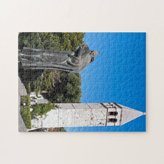 Gregory of Nin statue in Split - Dalmatien, Kroati Puzzle (Horizontal)