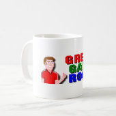 Greg's Game Room Logo Mug 11 oz Kaffeetasse (Vorderseite Links)