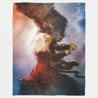 Greif-Decke Fleecedecke