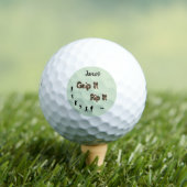 Greif es - Reiss es - Anpassbar Golfball (Insitu T-Shirt)