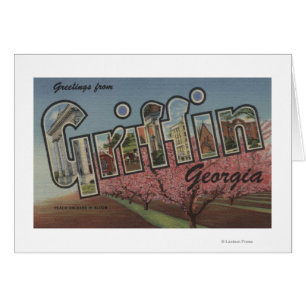 Greif, Georgia - große Buchstabe-Szenen
