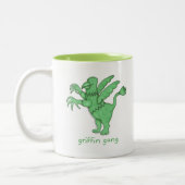 Greif-Gruppe Zweifarbige Tasse (Links)