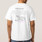 Greif-Totem-Shirt T-Shirt (Rückseite)