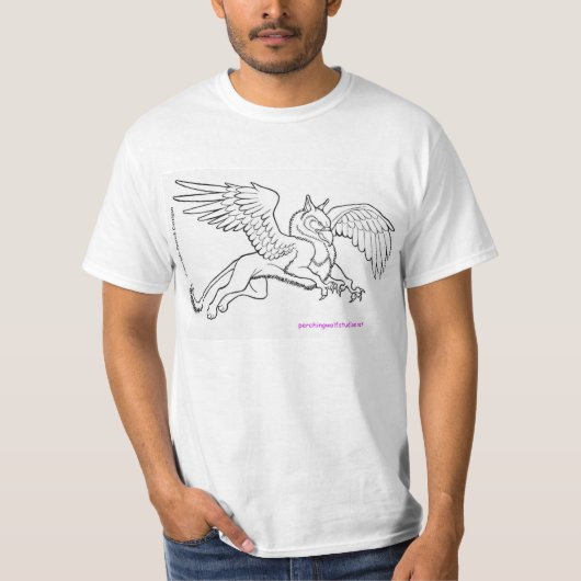 Greif-Totem-Shirt T-Shirt (Vorderseite)