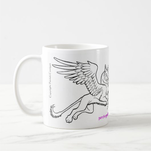 Greif-Totem-Tasse Kaffeetasse (Links)