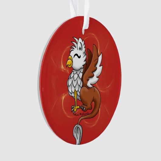 Greif-Verzierung Ornament (Vorderseite)