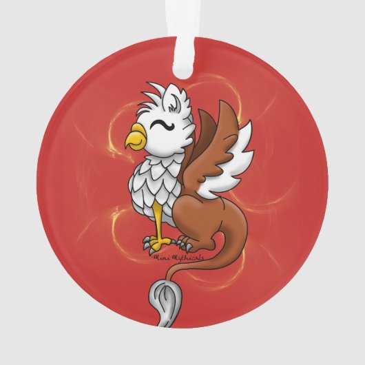 Greif-Verzierung Ornament (Rückseite)