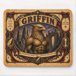 Greif, Vintage-Circus-Monster Mousepad
