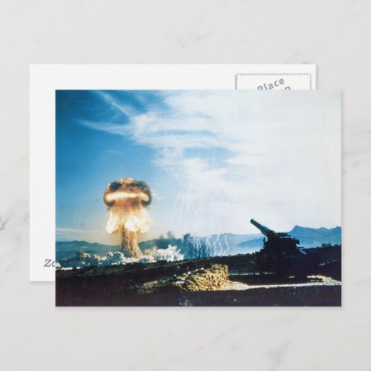 Greifbare Ereignisoperation - Knothole-Atomtest Postkarte (Vorne/Hinten)