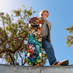 Greife es und rippe es skateboard