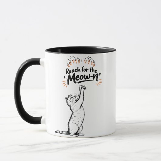 Greife nach dem Miaa-n Tasse (Links)