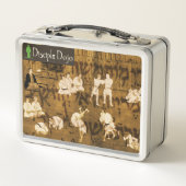 Greifen mit der Gotteslästerung Metall Brotdose (Rückseite)