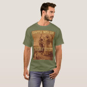 Greifen mit Gottes Abschlag T-Shirt (Vorne ganz)