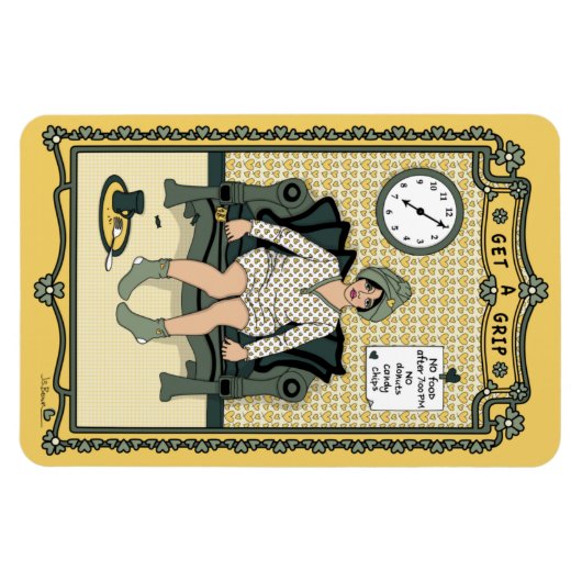 Greifen Sie auf ein Magnet für Grip_C_4x6-Kühlschr (Horizontal)