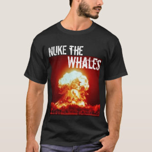 greifen Sie die besonders angefertigten Wale - mit T-Shirt