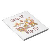 Greifen Sie es und zerreißen Sie es Skateboarding Notizblock (angewinkelt)