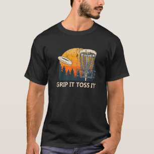 Greifen Sie Es Werfen Es Disc Golf Sport Golfer S T-Shirt