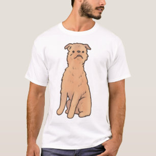 Greifen von Brüssel Hund Delight � Süße Tier Art T-Shirt