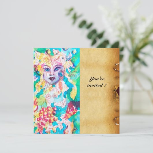 GREIFENMASCHINE EINLADUNG (Stehend Vorderseite)