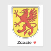 Greifensee-Wappen, Schweiz Aufkleber (Blatt)
